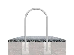 Schake Rundbügel Einbetonieren Ohne Querstrebe Ø 48 mm x 650 mm Feuerverzinkt