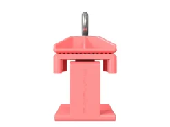 Schake Schilderklemme Kunststoff Ohne Ösen Haken Rot