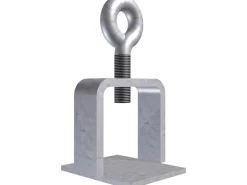 Schake Schilderklemme Ohne Ösen Haken Feuerverzinkt