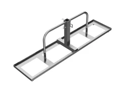 Schake Schilderständer 60 mm x 60 mm 4 Stück Platten Feuerverzinkt