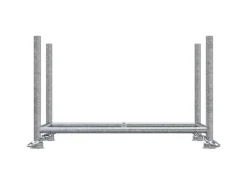 Schake Stapelpalette 1,3 m x 0,7 m x 0,7 m Feuerverzinkt