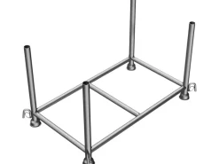 Schake Stapelpalette 1,3 m x 0,7 m x 0,7 m Feuerverzinkt