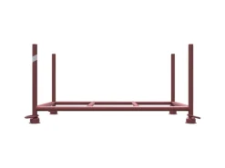 Schake Stapelpalette Füllmaße 1,5 m x 0,87 m x 0,3 m Braun Lackiert