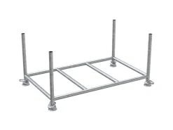 Schake Stapelpalette Füllmaße 1,5 m x 0,87 m x 0,6 m Feuerverzinkt