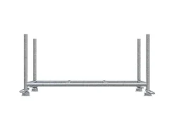 Schake Stapelpalette Füllmaße 1,5 m x 0,87 m x 0,6 m Feuerverzinkt