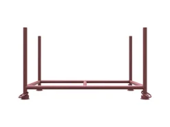 Schake Stapelpalette Füllmaße 1,43 m x 0,87 m x 0,7 m Braun Lackiert