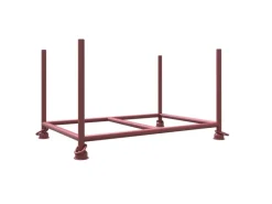 Schake Stapelpalette Füllmaße 1,43 m x 0,87 m x 0,7 m Braun Lackiert