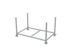 Schake Stapelpalette Füllmaße 1,43 m x 0,87 m x 0,7 m Feuerverzinkt