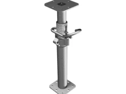 Schake Uni-Stütze Auszugslänge 600 mm - 925 mm Feuerverzinkt