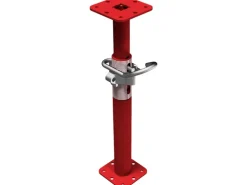 Schake Uni-Stütze Lackiert Auszugslänge 600 mm - 925 mm Rot