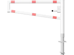 Schake Wegesperre Drehbar Einbetonieren Dreikant 1.500 mm Rot-Weiß