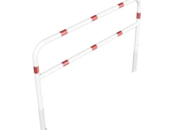 Schake Wegesperre Herausnehmbar Drehbar Dreikant Knieholm 2.000 mm Weiß-Rot