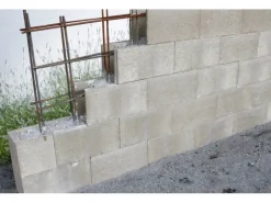 Schalungsstein Mauerstein Grau 50 cm x 25 cm x 11,5 cm