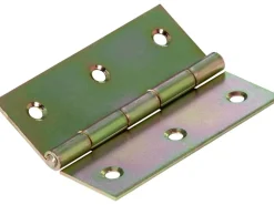 Scharnier Schmal Gelb Verzinkt 50 mm x 31 mm