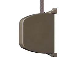 Schellenberg Aufschraubwickler Mini mit Rollladengurt schwenkbar Braun