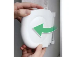 Schellenberg Design-Gurtwickler Mini mit Rollladengurt Weiß