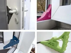 Schellenberg Fenster- und Türstopper Dunkelblau