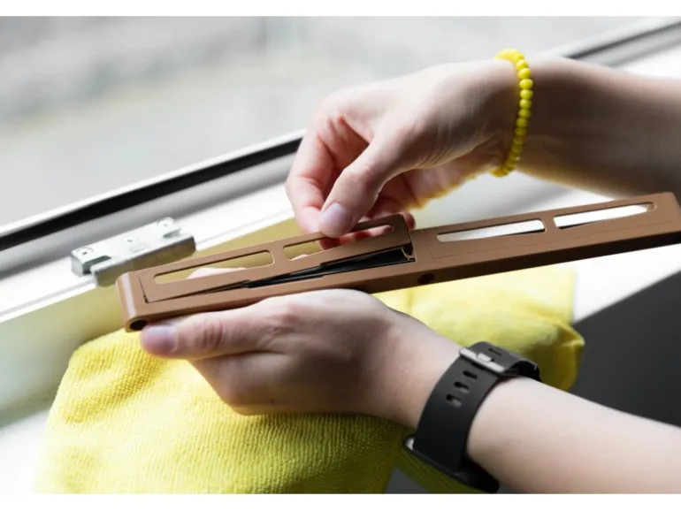 Schellenberg Fensterfalzlüfter Plus Erweiterung zum Starterset Braun