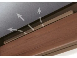 Schellenberg Fensterfalzlüfter Plus Erweiterung zum Starterset Braun