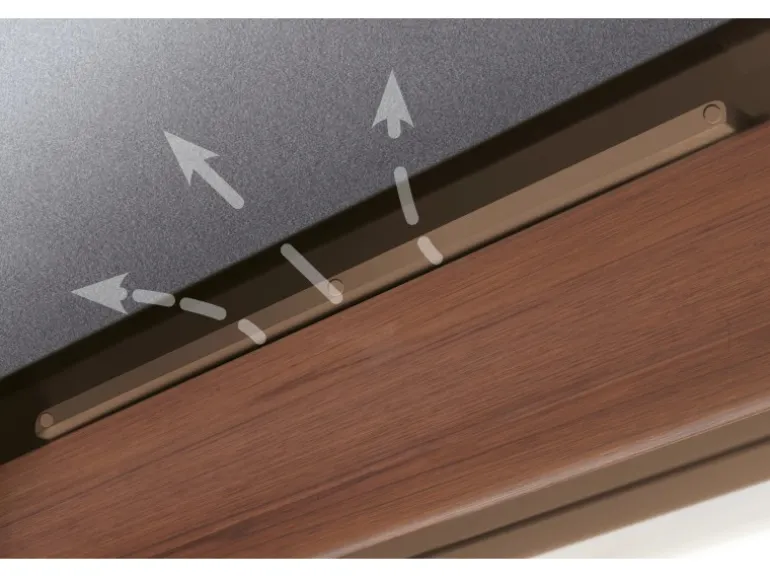 Schellenberg Fensterfalzlüfter Plus Erweiterung zum Starterset Braun