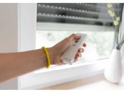 Schellenberg Funk-Handsender 5-Kanal mit Wandhalterung Weiß