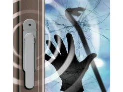 Schellenberg Funk-Sicherheits-Alarmgriff Silber