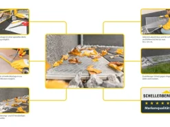 Schellenberg Lichtschacht-Abdeckung Rolle 50 cm x 125 cm Edelstahl