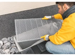 Schellenberg Lichtschacht-Abdeckung Rolle 50 cm x 125 cm Aluminium