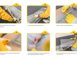 Schellenberg Lichtschacht-Abdeckung Rolle 50 cm x 125 cm Aluminium