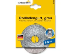 Schellenberg Rollladengurt Maxi 23 mm 6 m Grau