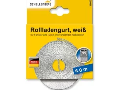 Schellenberg Rollladengurt Maxi 23 mm 6 m Weiß
