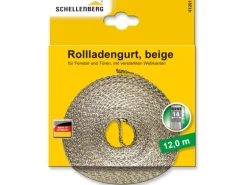 Schellenberg Rollladengurt Mini 14 mm 12 m Beige