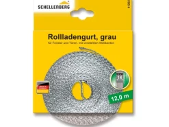 Schellenberg Rollladengurt Mini 14 mm 12 m Grau
