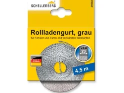 Schellenberg Rollladengurt Maxi 23 mm 4,5 m Grau