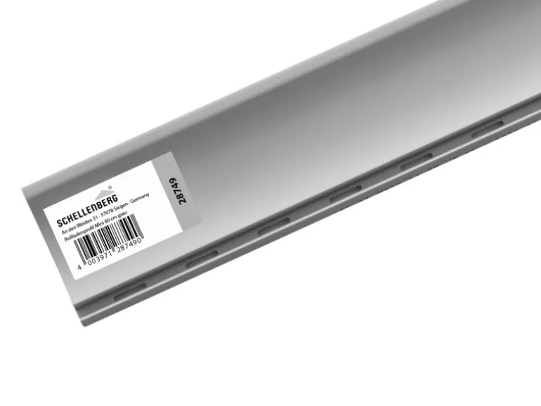 Schellenberg Rollladenlamelle Mini Kunststoff 80 cm x 3,7 cm Grau