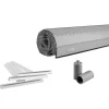 Schellenberg Rollladenpanzer Mini PVC 150 cm x 130 cm Grau