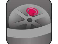 Scheurich Pflanzgefäß Wave Globe High Ø 30 cm x 40 cm Schwarz-Granit