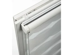 Schöner Wohnen Doppelrollo Tilda Welle 60 cm x 150 cm Weiß