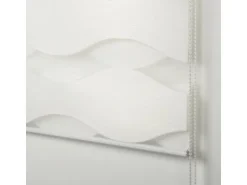 Schöner Wohnen Doppelrollo Tilda Welle 80 cm x 210 cm Weiß