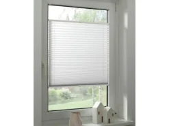 Schöner Wohnen Plissee Milla 120 cm x 130 cm Weiß