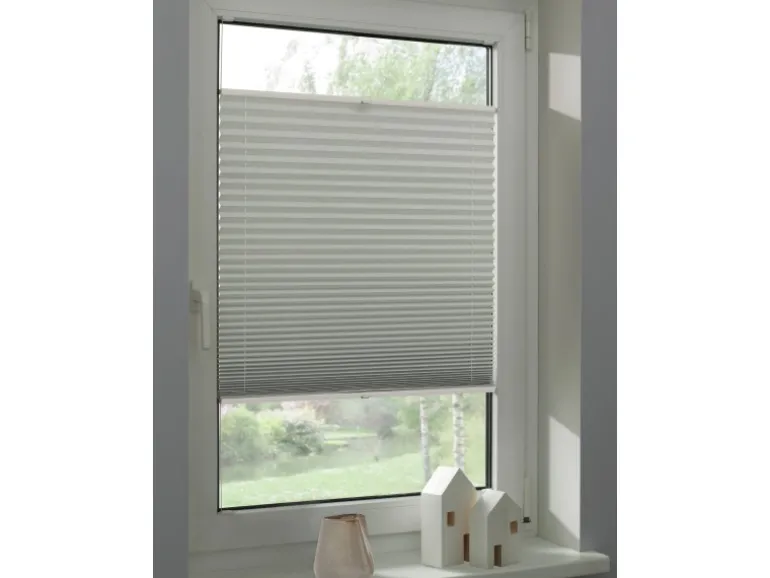 Schöner Wohnen Thermo-Plissee Ella 120 cm x 130 cm Weiß