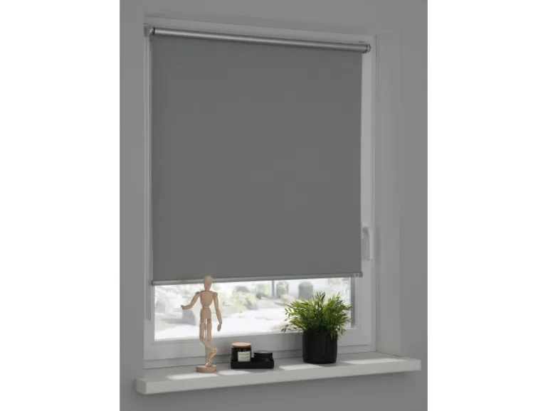 Schöner Wohnen Thermo-Rollo Martha 75 cm x 150 cm Hellgrau