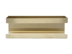 Schöner Wohnen Wandablage Meleto Gold aus Edelstahl