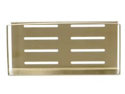 Schöner Wohnen Wandablage Meleto Gold aus Edelstahl