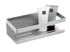 Schöner Wohnen Wandablage Meleto Matt aus Edelstahl