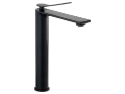 Schöner Wohnen Waschtischarmatur Viola Auslaufhöhe 24 cm Mattschwarz