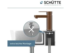 Schütte Waschtischarmatur Elephant Kupfer