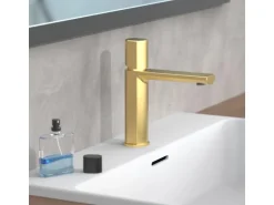 Schütte Waschtischarmatur New York Gold Matt