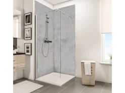 Schulte DecoDesign Duschrückwand Dekor Stein Grau Hell 255 x 100 cm