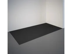 Schulte Duschwanne ExpressPlus Extraflach Rechteck 160 cm x 80 cm Anthrazit